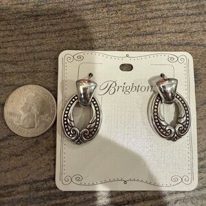 Brighton Silver Ornate Earrings